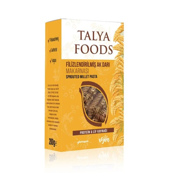 Glutensiz Ak Darı makarnası 200 g