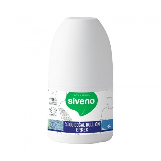 %100 Doğal Roll-On – Erkekler İçin 50 mL
