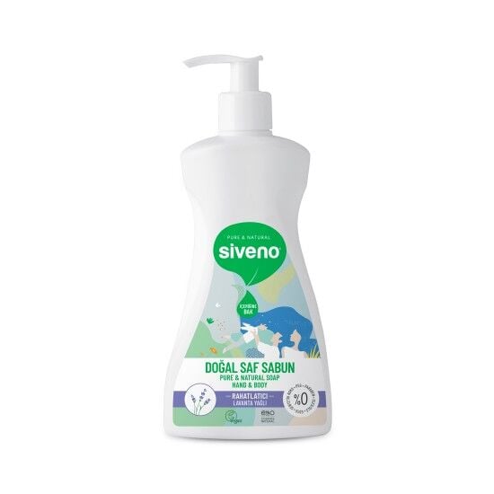 %100 Lavanta Yağlı Doğal Sıvı Sabun 300 mL