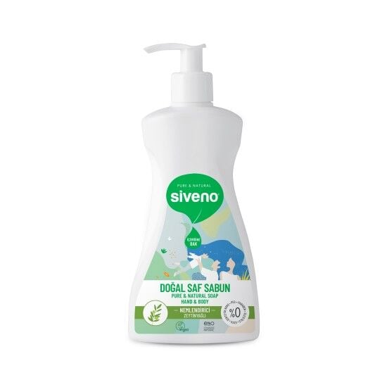 %100 Zeytinyağlı Doğal Sıvı Sabun 300 mL