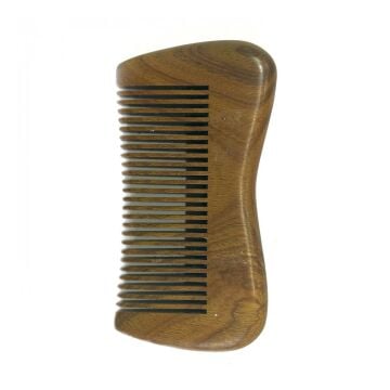 Sandal Ağacı Kıvrımlı Tarak (10 cm)