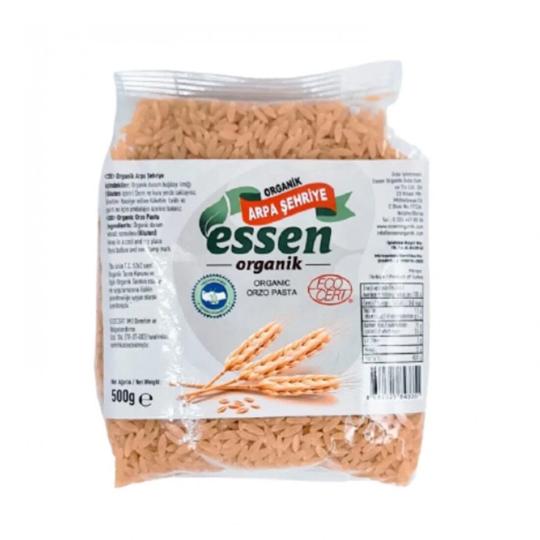 Organik Arpa Şehriye 500 g
