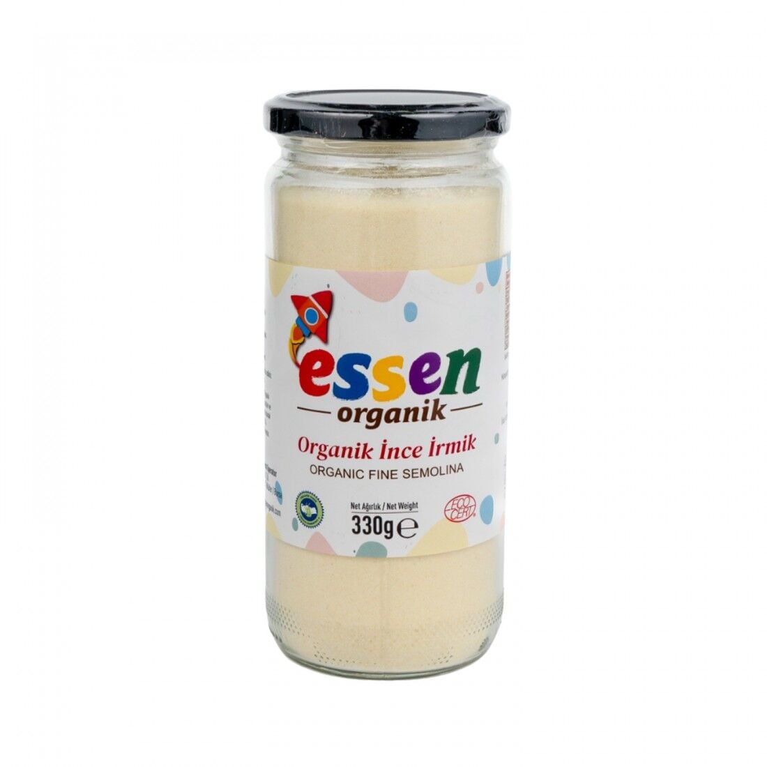 Organik İnce İrmik 330 g