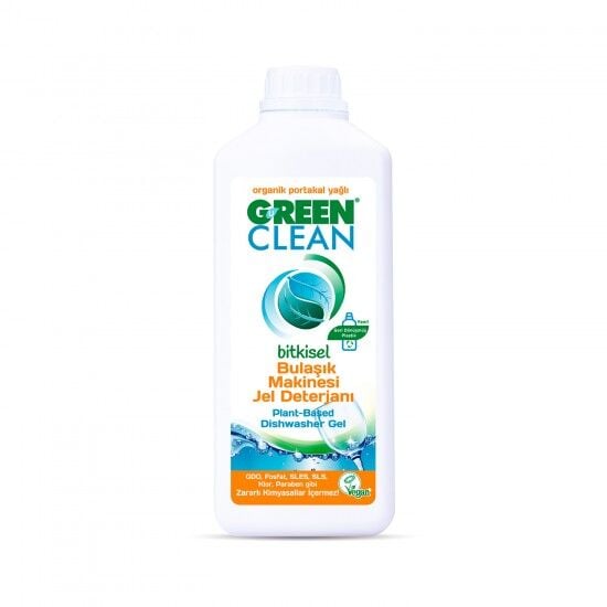 U Green Clean Bulaşık Mak. Jel Det.- Portakal Yağlı 1000 mL