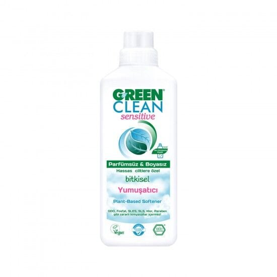 U Green Clean Sensıtıve Çamaşır Yumuşatıcı Kokusuz 1000 mL