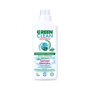 U Green Clean Sensıtıve Sıvı Çamaşır Deterjanı Kokusuz 1000 mL