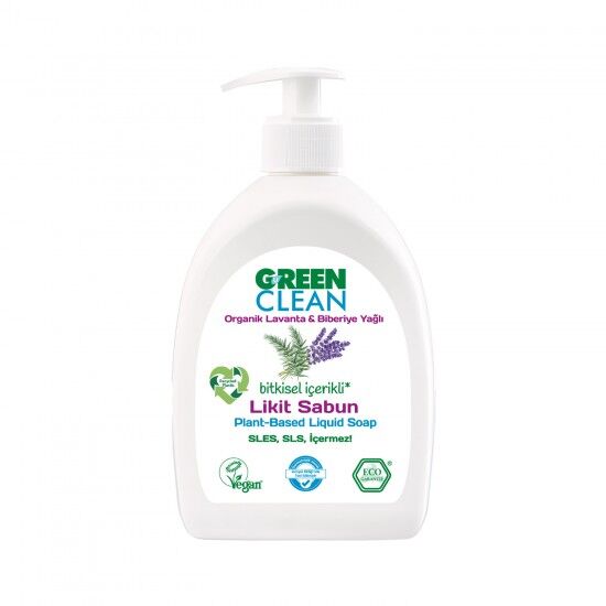 U Green Clean Likit Sabun Lavanta Biberiye 500 mL