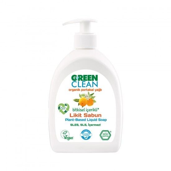 U Green Clean Likit Sabun Portakal 500 mL