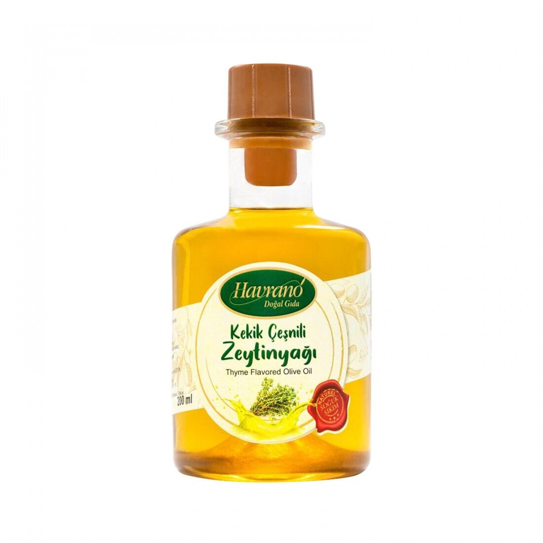 Kekik Çeşnili Zeytinyağı 200 mL