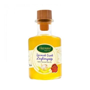 Sarımsak Çeşnili Zeytinyağı 200 mL