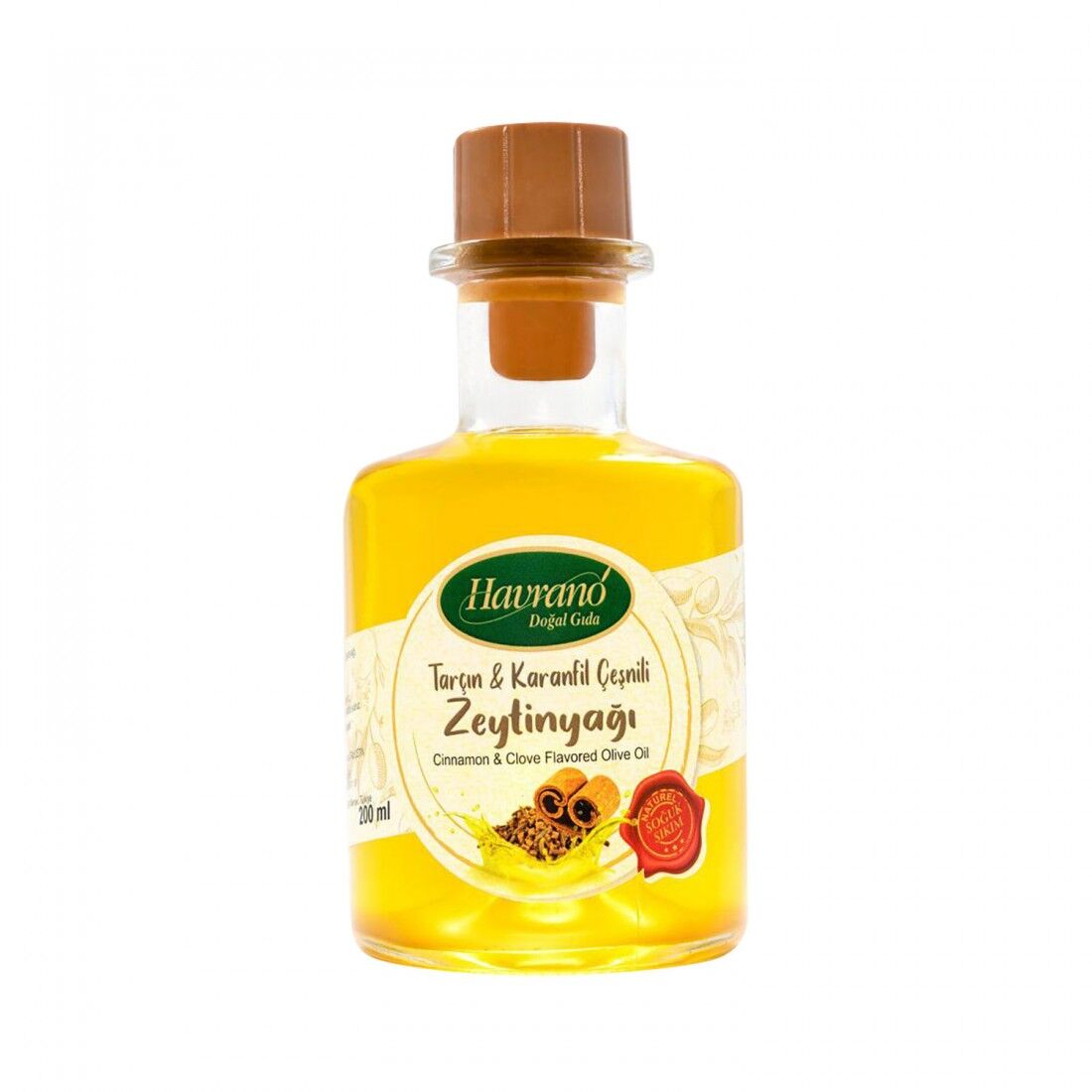 Tarçın-Karanfil Çeşnili Zeytinyağı 200 mL