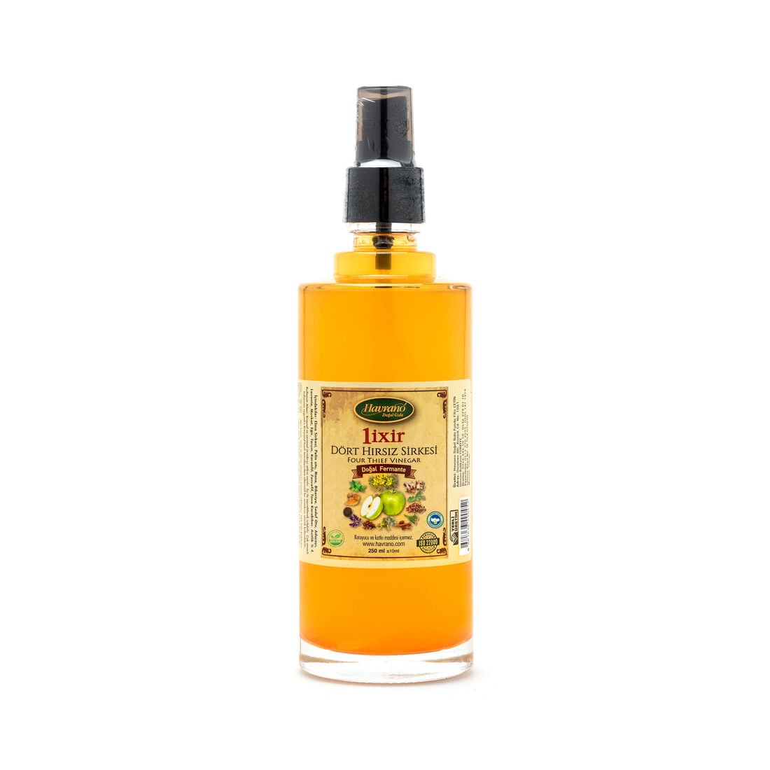 1İxir Dört Hırsız Sirkesi 250 mL