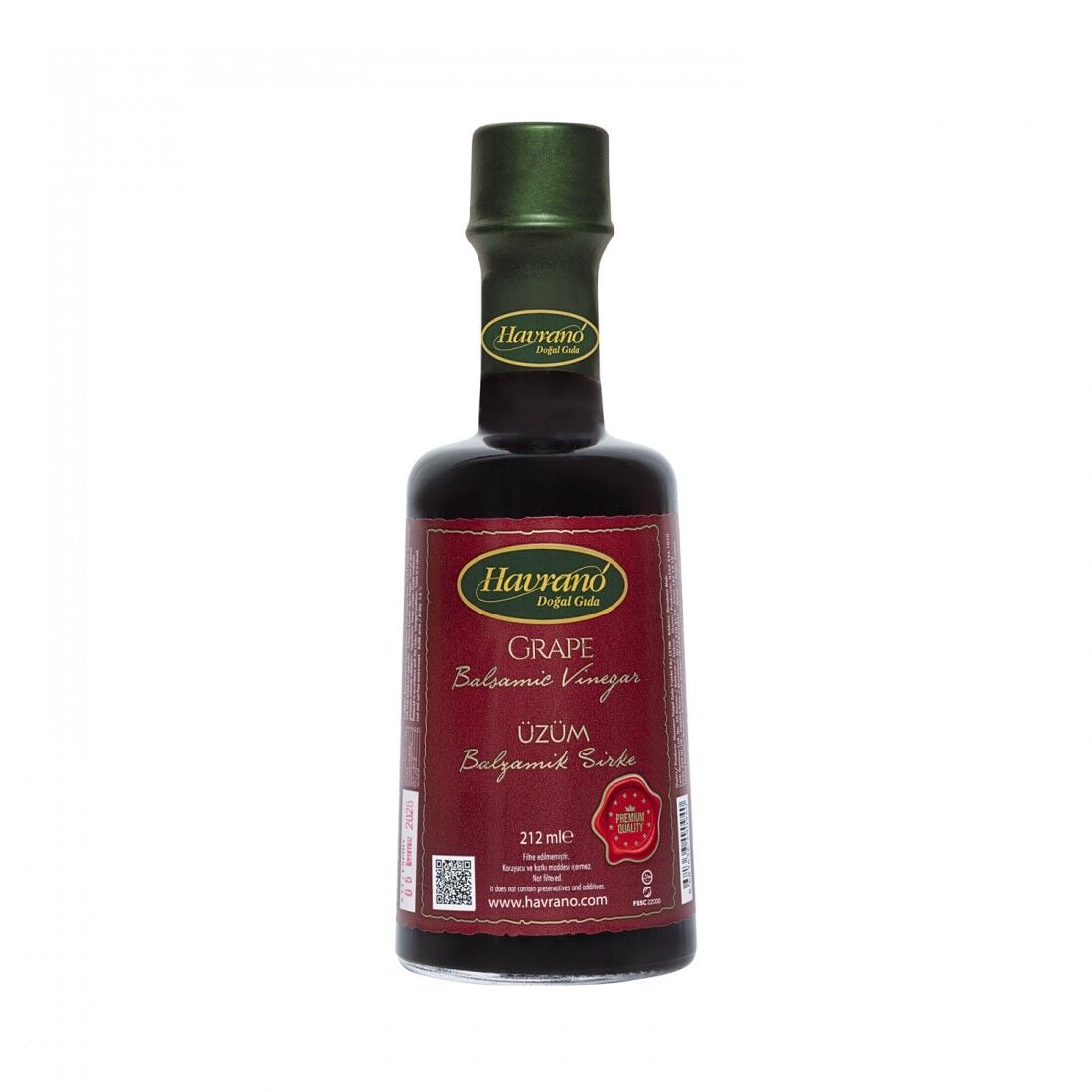 Balzamik Üzüm Sirkesi 212 mL