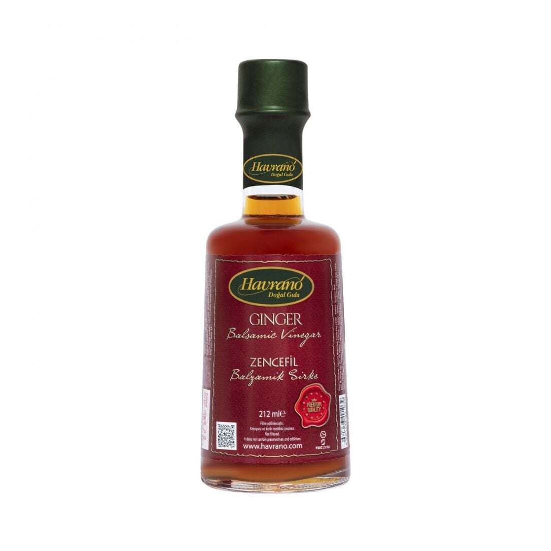 Balzamik Zencefil Sirkesi 212 mL
