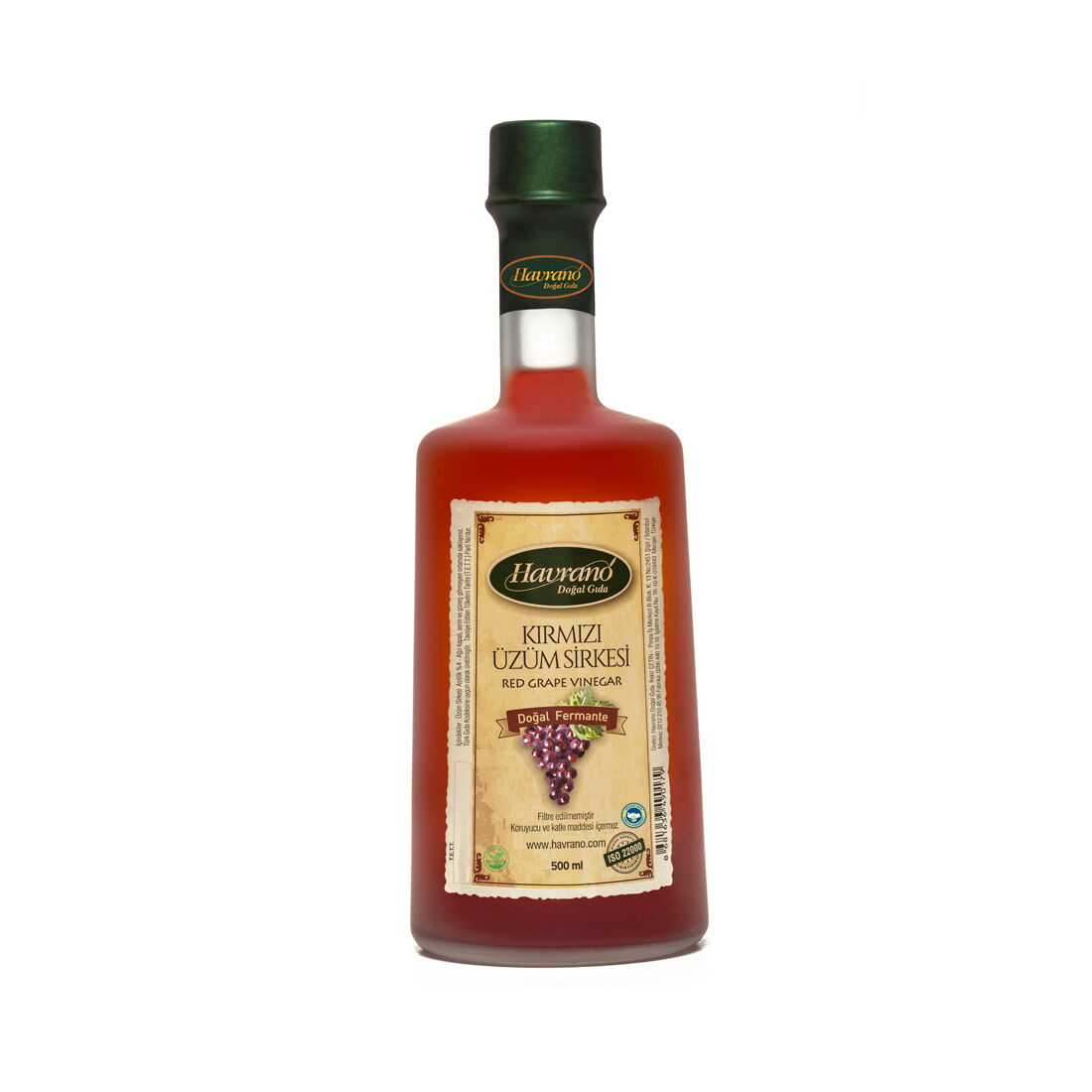 Kırmızı Üzüm Sirkesi 500 mL