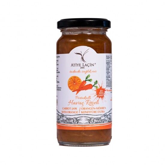 Havuç Portakal Reçeli %80 Meyve 250 g