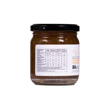 Zencefilli Limon Marmelatı 80% Meyve (Şeker İlavesiz) 220 g