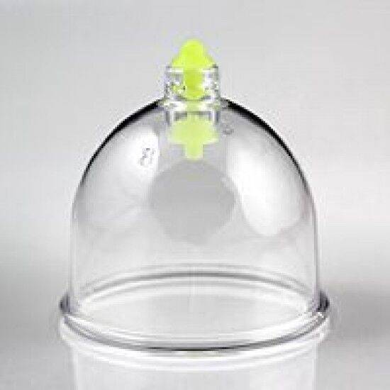 Hacamat Kupası 8 cm Plastik Tek Süpap (5 Ad.)