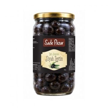 Yağlı Salamura Siyah Zeytin 700 g