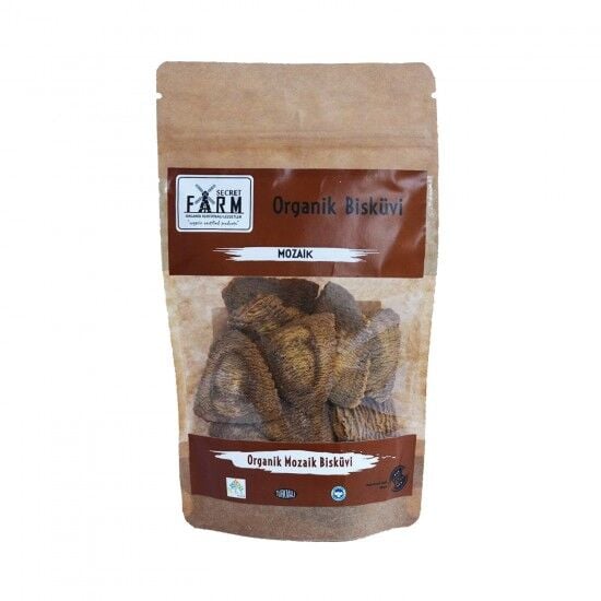 Organik Bisküvi Mozaik 100 g