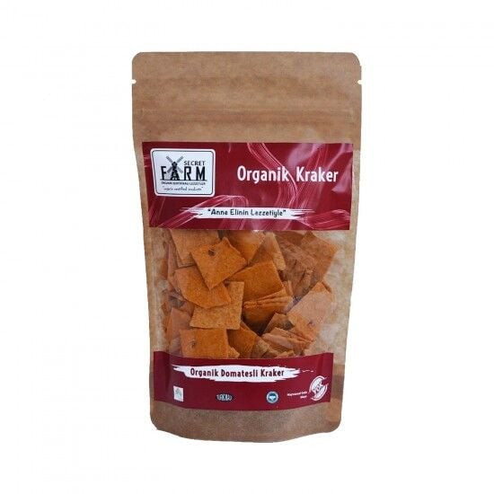 Organik Domatesli Kraker 100 g