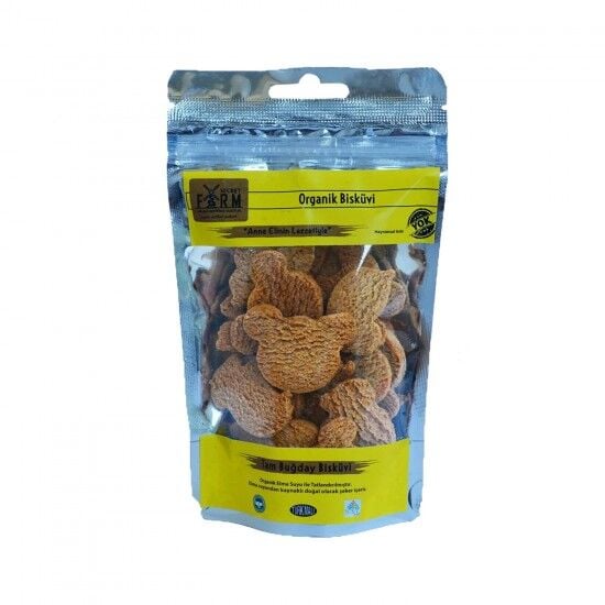 Organik Tam Buğday Bisküvi 80 g
