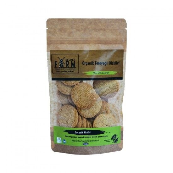 Organik Tereyağlı Bisküvi 100 g