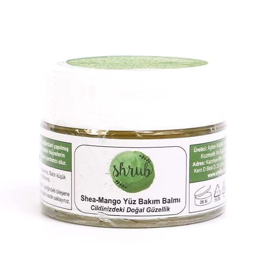 Doğal Shea Mango Yüz Bakım Balmı 50 g