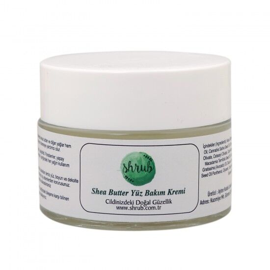 Shea Butter Yüz Bakım Kremi 50 g