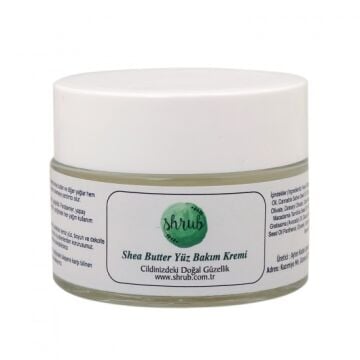 Shea Butter Yüz Bakım Kremi 50 g