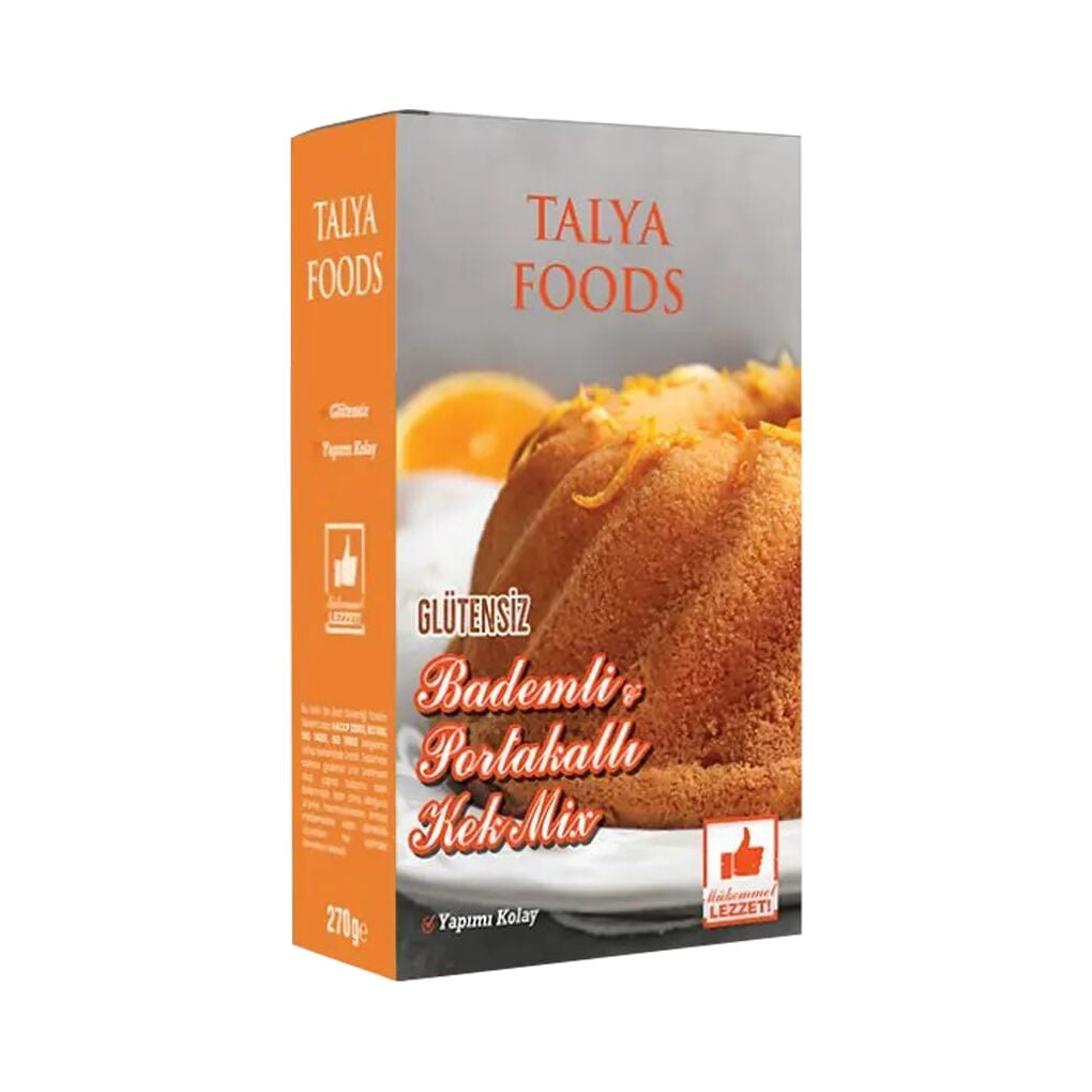 Portakallı & Bademli Kek Mix 270 g