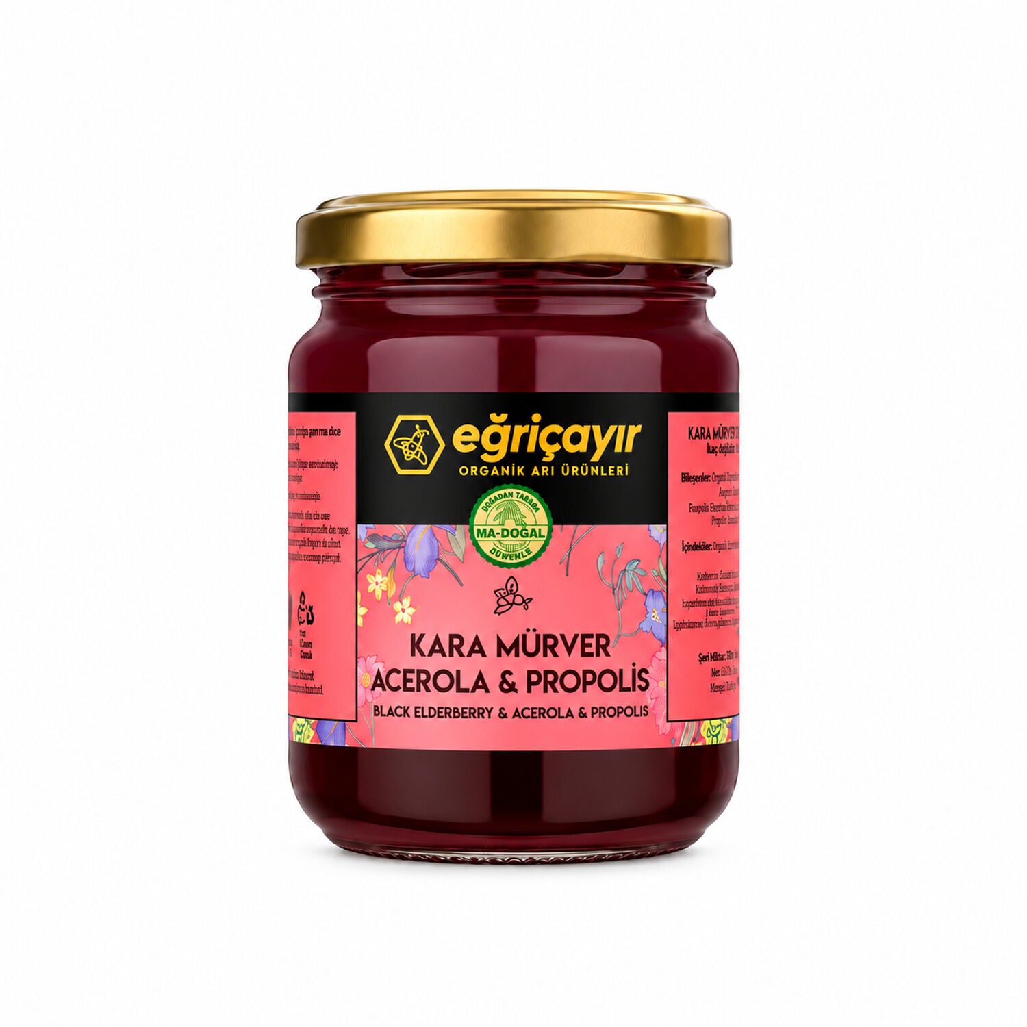 Kara Mürver + Acerola + Propolis + Ham Bal 225 g