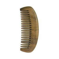 Sandal Ağacı Orta Boy Geniş Aralıklı Tarak (15 cm)