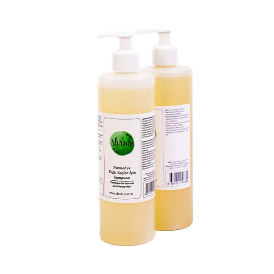 Normal ve Yağlı Saçlar İçin Doğal Şampuan 400 ml