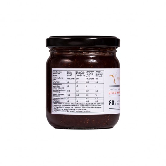 Çilek Marmelatı %100 Meyve (Şeker İlavesiz) 220 gr