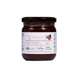 Çilek Marmelatı %100 Meyve (Şeker İlavesiz) 220 gr
