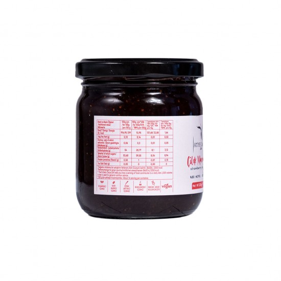Çilek Marmelatı %80 Meyve (Pancar Şekeri) 220 g