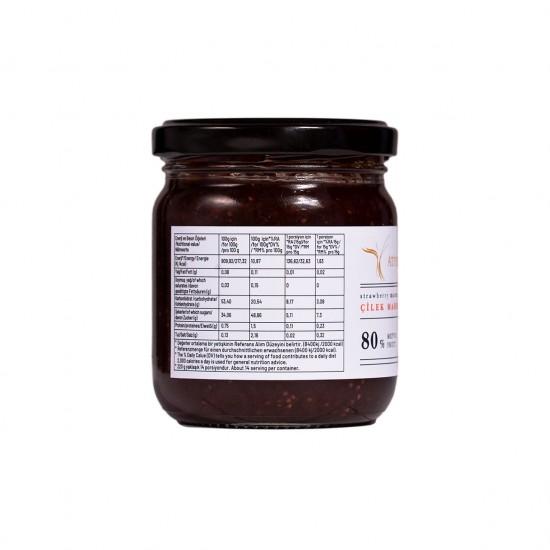 Çilek Marmelatı %80 Meyve (Şeker İlavesiz) 220 gr