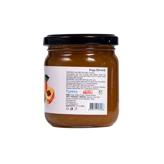 Kayısı Marmelatı %80 Meyve (Pancar Şekeri) 220 g