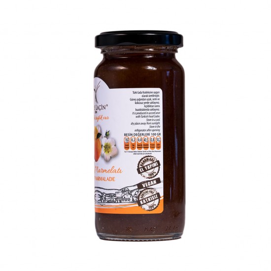 Kayısı Marmelatı %80 Meyve (Pancar Şekeri) 250 g