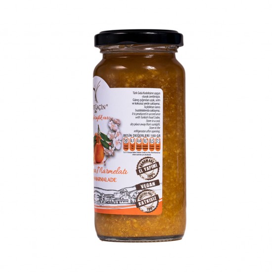 Mandalina Marmelatı %80 Meyve (Pancar Şekeri) 250 g