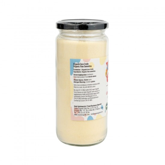 Organik İnce İrmik 330 gr