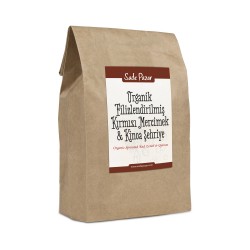 Organik Kırmızı Mercimek ve Kinoa Arpa Şehriye 200 g