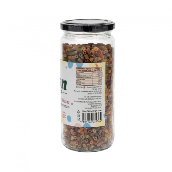 Organik Sebzeli Boncuk Makarna 280 gr Organik Sebzeli Boncuk Makarna 280 gr