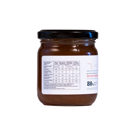 Şeftali Marmelatı %100 Meyve (Şeker İlavesiz) 220 gr