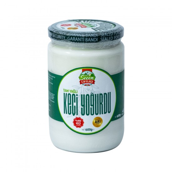 Tam Yağlı Keçi Yoğurt 600 gr Tam Yağlı Keçi Yoğurt 600 gr