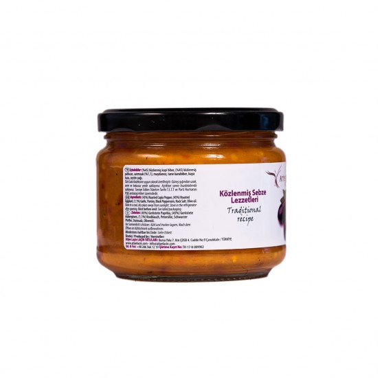 Zakuska Sosu Közlenmiş Patlıcan ve Biber 300 g