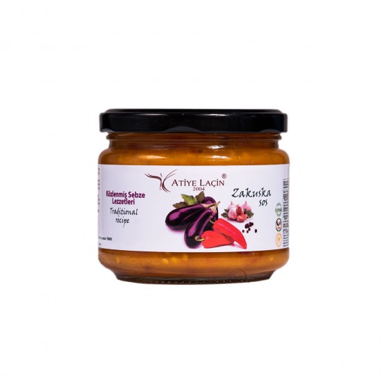 Zakuska Sosu Közlenmiş Patlıcan ve Biber 300 g