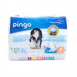 Pingo No 3 Ekolojik Bebek Bezi Midi (44 adet)