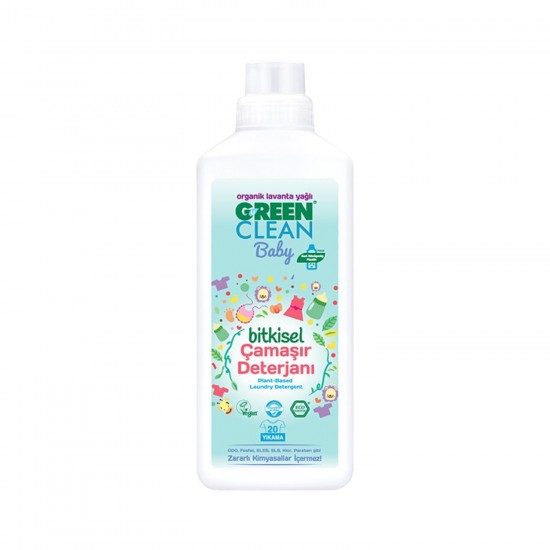 U Green Clean Baby Sıvı Çamaşır Deterjanı 1000 ml U Green Clean Baby Sıvı Çamaşır Deterjanı 1000 ml